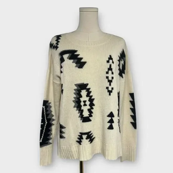 Skull Cashmere Brielle Wool & Cashmere Blend Sweater Size Small - Picture 2 of 9